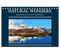 Natural Wonders, Fascinating Places in The World (Desk Calendar 2027 DIN A5 landscape), CALVENDO 12 Month DeskCalendar: Get inspiration from my travel and adventure around the world.