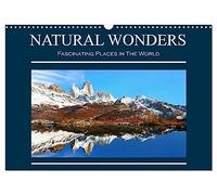 Natural Wonders, Fascinating Places in The World (Wall Calendar 2027 DIN A3 landscape), CALVENDO 12 Month Wall Calendar: Get inspiration from my travel and adventure around the world.