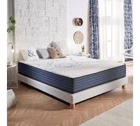 NATURALEX - Dream Komfort - Matelas 180x200 - Épais 32 cm | Noyau en Mousse Premium + soutien Blue Latex - Fermeté Optimale - Tissu Respirant - 2 faces été-hiver