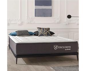 NATURALEX - Exclusive - Matelas 160x200 Noyau Hybride - Épais 30 cm | Ressorts Ensachés - Mousse HR Premium - Blue Latex - Soutien Mi-Ferme - Couchage Indépendant - Respirant - 7 Zones