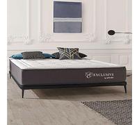 NATURALEX - Matelas Ressorts Ensachés 140x190 - Épais 26 cm - Exclusive - Hybride - Mousse HR Premium - Blue Latex - Soutien Moyen - Couchage Indépendant - Respirant - 7 Zones - Fabriqué en Europe