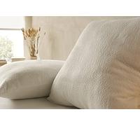 NATURALEX | Oreiller Aura 60x60 Cm | Technologie OceanFibre Fresh | Pack x2 | Rembourrage en Fibres Creuses 100% Recy s | Structure Respirante | Extra Confort-Doux | Lavable en Machine