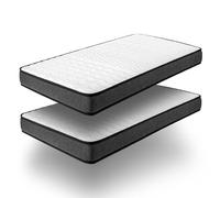 NATURALEX - Pack 2 Matelas Privilege Promo 80x200 - Mousse à mémoire de Forme et Blue Latex - Confort Équilibré - 7 Zones - Réversible - Hypoallergénique - Respirant - Durable - Fabriqué en Europe
