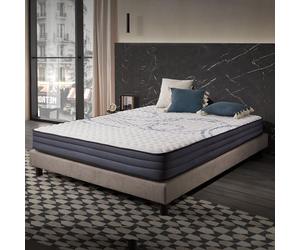 NATURALEX - PerfectSleep - Matelas 140x200 - Mousse Confort - Hauteur 21 cm | Soutien Stable, Accueil Doux et Équilibré, Réversible Été/Hiver - Idéal Premier Achat, Studio, Chambre d'Ami