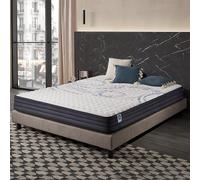 NATURALEX - PerfectSleep - Matelas 160x190 - Mousse Confort - Hauteur 21 cm | Soutien Stable, Accueil Doux et Équilibré, Réversible Été/Hiver - Idéal Premier Achat, Studio, Chambre d'Ami