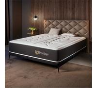 NATURALEX Privilege - Matelas 160x200 - Mémoire de Forme Supérieure - 30 cm | Mousse HR Premium + Blue Latex 7 zones, Multicouche durable, Soutien ferme, Accueil moelleux, Usage quotidien, Fabriqué UE