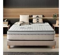 NATURALEX - Visco-Carbone - Matelas 140x200 - Épais 30 cm