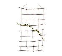 Nature by Kolibri Tuteur Support pour Plantes grimpantes et rosiers | Treillis en Saule et Jute 115x200cm