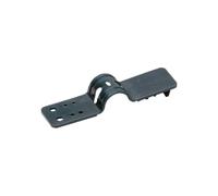 NATURE Clips de fixation occultation - Anthracite - Lot de 20