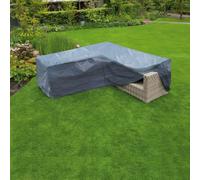Nature Couverture pour meubles de jardin Longers en L 250x90x90 cm