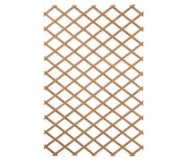 Outside Living Industries Treillis Croisillon Extensible en Bois Brut 100x200cm