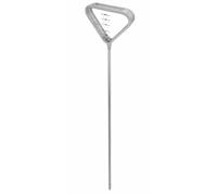 Nature Pluviomètre à Piquet Triangle Appareil de Mesure Décoration de Jardin