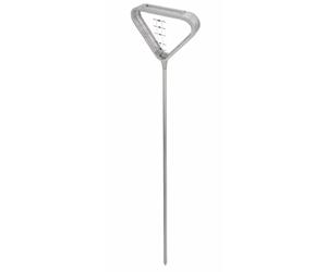 Nature Pluviomètre à Piquet Triangle Appareil de Mesure Décoration de Jardin