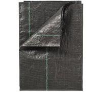 Toile de paillage paysages - NATURE - 100 g/m² - 2 x 10 m - noir - perméable à l'eau et à l'air