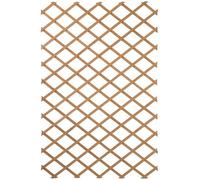 Outside Living Industries Treillis Croisillon Extensible en Bois Brut 100x300cm