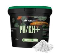 NatureHolic Stabilisateur pH/KH+ pour étang - Augmente la dureté carbonatée et stabilise la valeur du pH - Sans danger pour les poissons et les habitants de l'étang - 1 kg