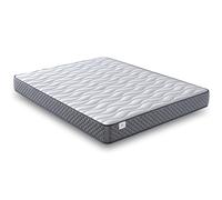 NATURELITS Matelas à Mémoire De Forme 150X200 cm Double Face Fermeté Moyenne Memorysens. Adaptable, Hygiénique et Respirant Ergonatur Anti-Acariens, Gris, Modèle Orbit Épaisseur 14 cm