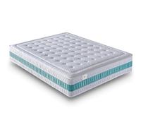 NATURELITS Matelas Memoryvex Mousse à Mémoire 140X190 Double Face Fermeté Moyenne Memorysens. Adaptable, Hygiénique et Respirant Ergonatur Anti-Acariens Serene Optima Épaisseur 30 cm