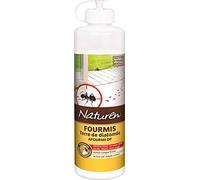 NATUREN NDIAT100N - Terre de Diatomée Anti-Fourmis 100 g - Action Longues durée - Elimine Fourmis, cafards, punaises de lit et poux - Préventif, curatif et sans Odeur - Insecticide d'origine minérale