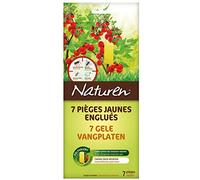 Pièges jaunes englués x7 - NATUREN - Jardinage raisonné - Pièges englués