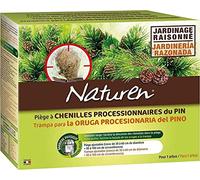 NATUREN NPROCES2 - Piège à Chenilles Processionnaires du Pin x1 - Piège Ajustable sur des Troncs de 15 à 60 cm - Sac de Camouflage - Goulotte Large facilite la Descente des chenilles dans Le piège