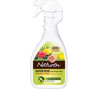 NATUREN NSAVPAL - Pulvérisateur Savon Noir à Base d'Huile d'Olive 750 ml - Nettoie et lustre les feuilles des plantes et arbustes - Solution traditionnelle - Pour la maison et jardin - Prêt à l'emploi