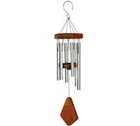 NATURE's premium mELODY woodstock chimes, 18 "(45 cm) argent
