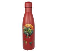 NatureVac - Bouteille d'eau isotherme T-Rex 500 ml de Deluxebase - Bouteille isotherme en acier inoxydable pour salle de sport, bureau, voyage - Double paroi sous vide, anti-fuite et sans BPA - Froide