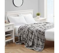 Nautica - King Blanket, Soft Plush Fleece Bedding, Ideal for Bed Or Couch, Oeko-Tex Certified (Lewes Grey)