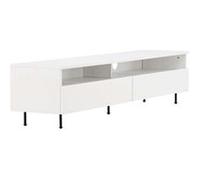 Paris prix Meuble TV 2 tiroirs - Blanc