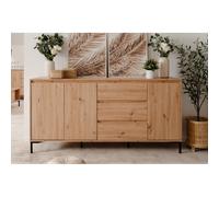 Navi buffet en bois avec placards et tiroirs