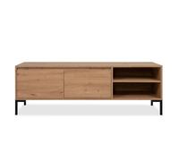 Concept Usine – Meuble TV en bois NAVI avec placard – Marron