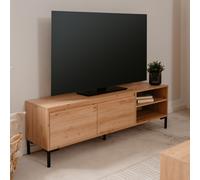 Concept Usine – Meuble TV en bois NAVI avec placard – Marron
