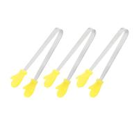 Navna Lot de 3 pinces alimentaires en silicone avec prise en main confortable pour glaçons, biscuits et petits aliments Accessoires de cuisine