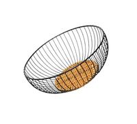 Navna Table À Manger Corbeille À Fruits Bol En Métal Aspect | Base pour décor d ' organisation de produits de bonbons de collation de comptoir