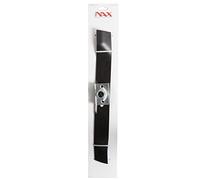 NAX Tondeuse à Gazon NAX3000S - Lame avec Kit Adaptateur - Rondelle Boulon - Set - Pièce de Rechange 3000S