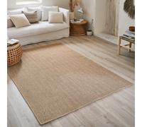 Nazar Tapis Nature, Naturel Boheme, Aspect Jute, Salon, Chambre, Couloirs, Extérieur, Couleur Naturelle (80x300 cm, 8753 Beige)