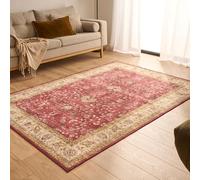 Nazar Tapis Ottoman Salon Doux Vintage, Confortable et Moelleux, Poils Court Extra Doux, Antidérapant, Lavable en Machine