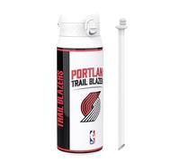 NBA Portland Trail Blazers Gourde Thermique Avec Paille Amovible, 750ml/24oz, Bouteille Étanche À Isolation Sous Vide, Facile À Ouvrir, Verrou Sécurisé, Passe Au Lave-Vaisselle, Couvercle Rabattable