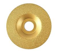 NBB Disque de meulage diamant brasé meule sur granit marbre céramique carrelage porcelaine pierre naturelle Métal Verre maçonnerie pour arbre sec de 22,23mm connecté à la meuleuse d'angle(Moyen,2)