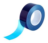 nbeads 200 m Ruban Adhésif de Protection de Surface, Rouleau de Film Protecteur Transparent Amovible Anti-Rayures de 5cm de Large pour Montres Bijoux Vitres Métal et Plastique, Bleu Profond du Ciel