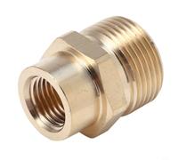 NbgrvB Adaptateur de joint en laiton - Coupleur de mousse 1/4 F vers M22 pour nettoyeur haute pression - Outils de nettoyage de l'eau - Raccord réducteur à connexion rapide - 29 mm