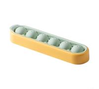 NbgrvB Bac à Glaçons Silicone avec Couvercle Anti-Odeur(Green) | Couvercle hermétique, pour anti- pour poussière, préserve le goût, empilable, gain de place congélateur