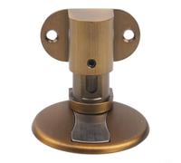 NbgrvB Butée de porte magnétique invisible montée au sol avec hauteur réglable de 0 à 15 mm, aimant puissant en alliage pour sécuriser les portes et protéger les murs, sans vis, pour bois, métal