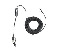 NbgrvB Caméra endoscopique USB 5,5 mm 480p avec câble de 10 m, fonction 3 | Endoscope industriel 3 en 1 5,5 mm 480P 10 m caméra USB avec 6 LED PC 10 mètres 3 en 1 endoscope USB avec 5,5 mm-48