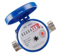 NbgrvB Compteur d'eau froide numérique 1,5 m3/h nti-EMG | Pointeur numérique pour compteur d'eau froide classe 1,5 m3/h ABS filtre en fer mécanique pour rotor compteur d'eau numérique
