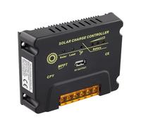 NbgrvB Contrôleur de panneau solaire MPPT 10 A 20 A 30 A, 12 V/24 V Détection automatique pour systèmes de charge de réverbère