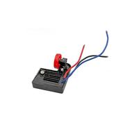 NbgrvB Contrôleur réglable à 6 vitesses 180 W, polisseuses, pour | Compact pour interrupteur de contrôle de vitesse rouge avec fonction de réglage fin, boîtier en métal ABS