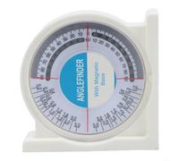 NbgrvB Inclinomètre numérique à base magnétique Outil de mesure d'angle pour travaux de toiture - Jauge biseautée étanche avec niveau à bulle pour outils de charpentier 9,7 cm