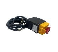 NbgrvB Interrupteur d'arrêt électromagnétique 3 phases 250 V/400 V | Interrupteur électromagnétique triphasé pour scie circulaire de table, moteur 250/400 V avec interrupteur d'arrêt de